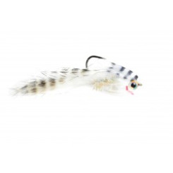 Belly Scratcher Minnow White & Black 2