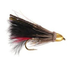 Black Muddler Marabou Conehead 2