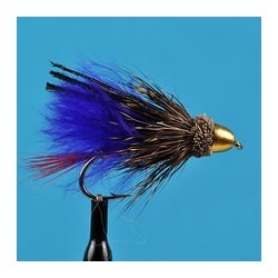 Conehead Marabou Muddler Purple 2
